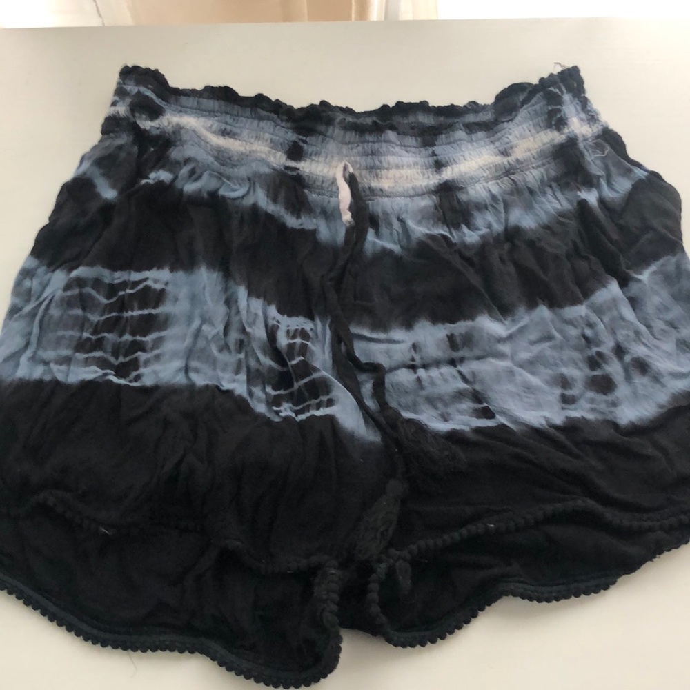 Tie dye shorts